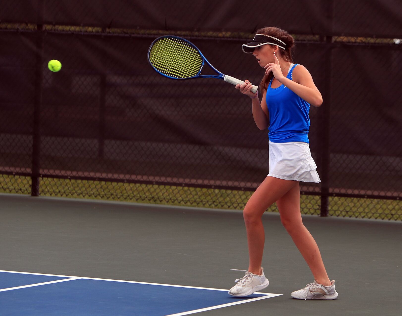 Class 1 District 6 girls tennis team championship: Westminster 5, Ursuline 2